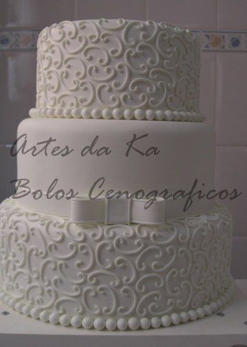 Bolo cenográfico Casamento