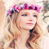 Bandanas/Tiaras ( Tecido ) - Casamento/Diário/Casual #03102174