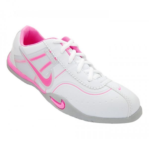 Tênis Feminino Nike Fit Branco e Rosa