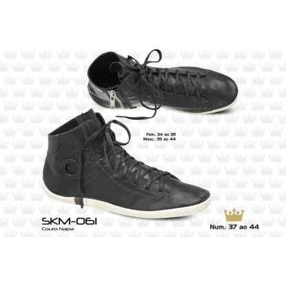 BOTA OSKLEN COURO NAPA  Cód. do produto: SKM-061