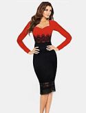 Moda Luxo: Vestido Justo Social, de Ótima Qualidade. Frete Grátis.