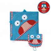 Toalha de Banho com Capuz Zoo Coruja