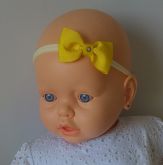 Faixa de  bebê gravatinha