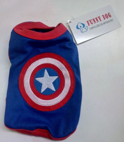 Regata Capitão America - Raças Médias