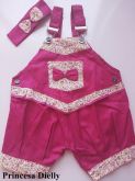 Jardineira bebê menina