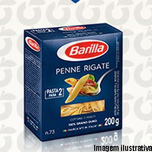 Macarrão Penne Rigate Zero Glúten 400g Barilla