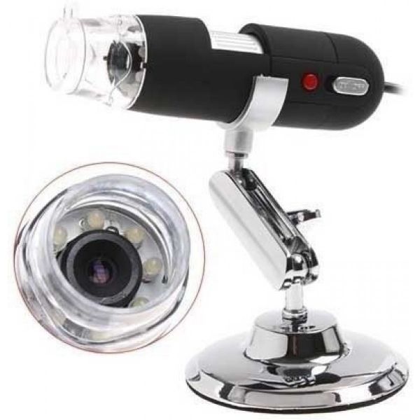 MICROSCOPIO DIGITAL USB 1000X FOTO E VIDEO