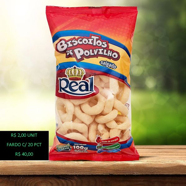 BISCOITOS DE POLVILHO SALGADO