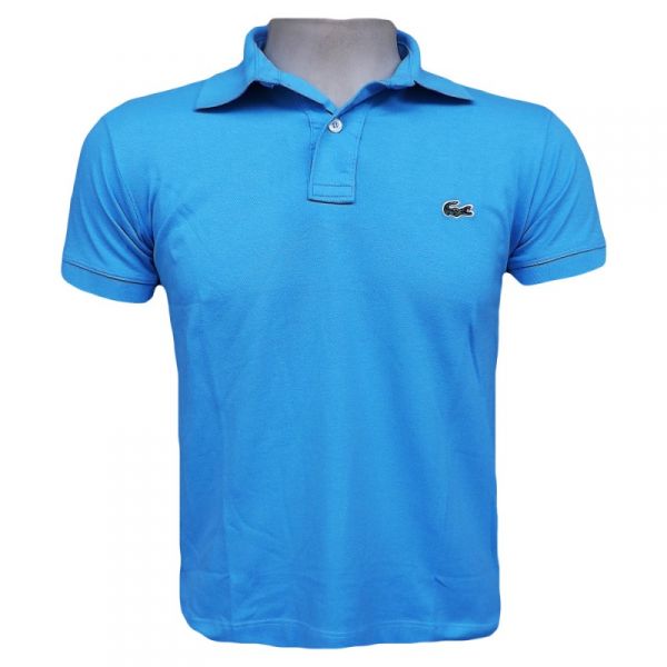 CAMISA MASCULINA POLO LACOSTE AZUL
