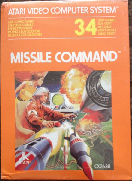 Missile Comando Novo Lacrado
