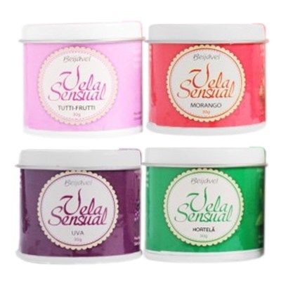 Vela Sensual Beijável 30g Sensual Import
