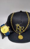 Relogio Invicta+Corrente Moeda+Pigente e Brinde