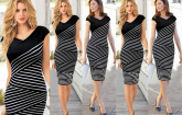Vestido Listras