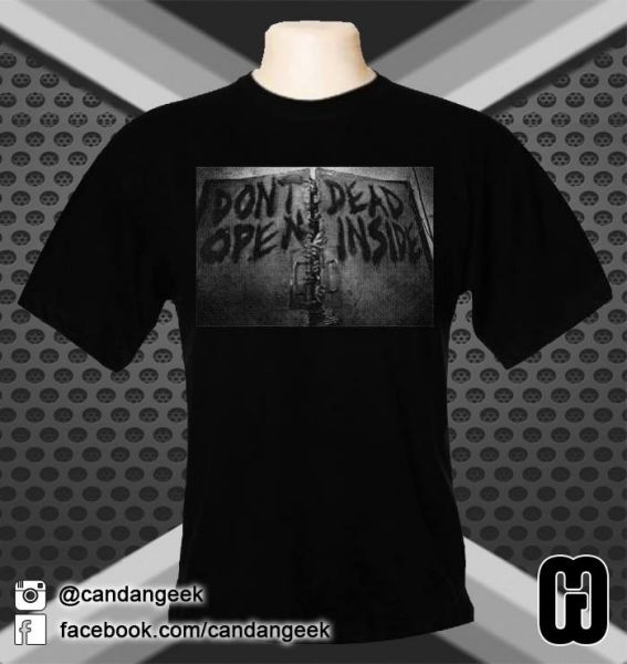 Camiseta Walking Dead - Don't Open Dead Inside