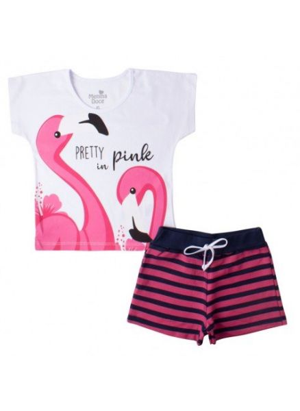 CONJUNTO INFANTIL FEMININO PRETTY