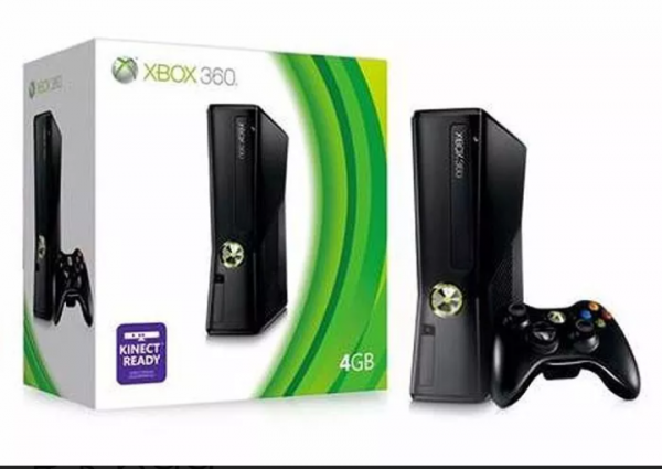 Xbox 360 slim 4gb original +1 controle