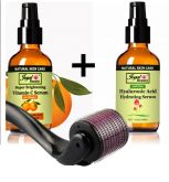 Kit Dermaroller System 2.0mm + Vitamina C + Acido Hialuronico Joyal Beauty 30ml