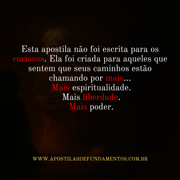 APOSTILA PACTO COM ANCESTRAL NA QUIMBANDA