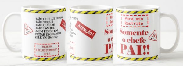 canecas personalizadas  para o dia dos pais