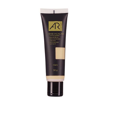 6598 AR MAQUIAGEM BASE FACIAL HD CLARO COM FPS – 30G