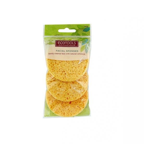 ECOTOOLS - 3 ESPONJAS FACIAIS DE CELULOSE