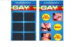 Raspadinha erótica gay.