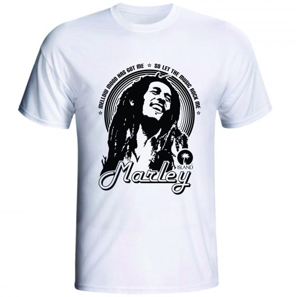 BOB MARLEY - MODELO P&B