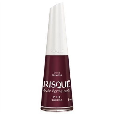Esmalte Risque 7 Vermelhos Pura Luxuria