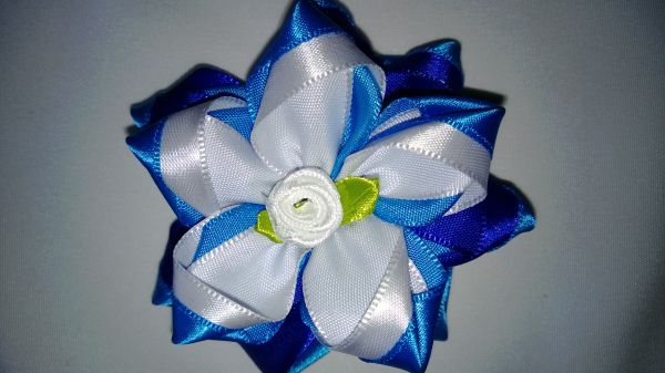 Flor Glamour Azul