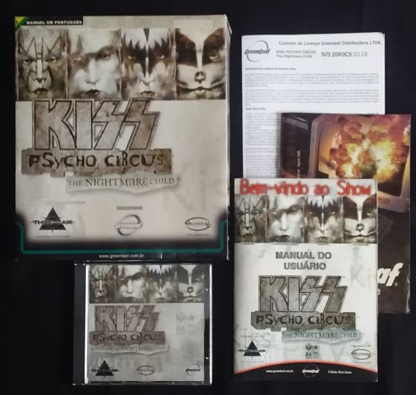 Jogo Para PC - Kiss - Psycho Circus (Nacional)