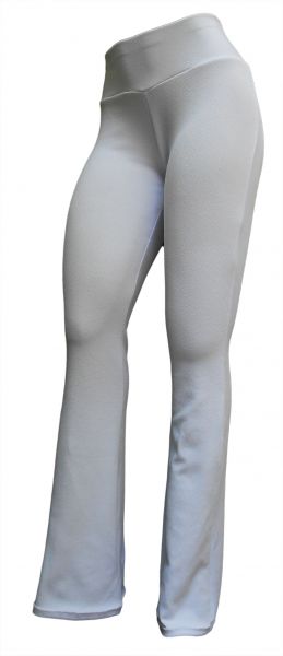 calça feminina branca(48/50-52/54),modelos flare ou reta, crepe de malha, alta elasticidade