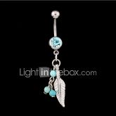 Piercing de Umbigo Cristal