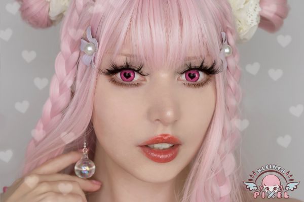 .Heart Eyes - Rosa - 14.5mm