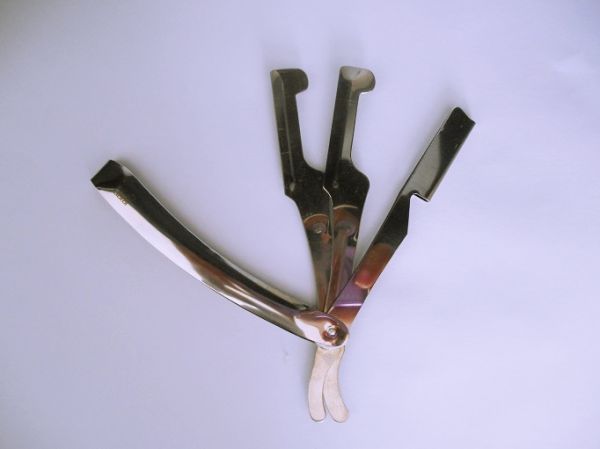 Navalhete de aço inox Super Barba