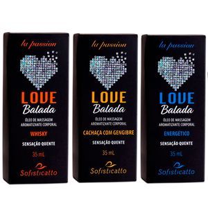 ÓLEO LOVE BALADA COMESTÍVEL 35G