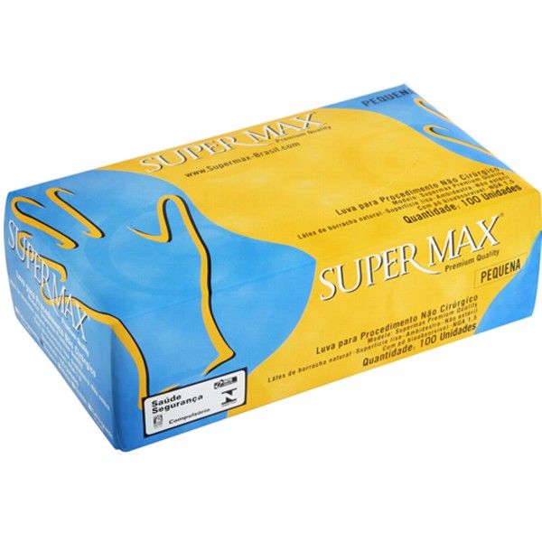 LUVA DE PROCEDIMENTO DESCARTÁVEL SUPERMAX