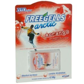 Lâmina Bucal Freegells Arctic Morango