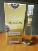 LADY MILLION- PERFUME FEMININO- 55ML- ARTESANAL - CONTRATIPO - BÔNUS 80% EM CONFCOIN