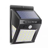 Kit 5 LED Solar Luzes Sensor de Movimento