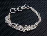 Pulseira Banhado a prata 925 Cod 86