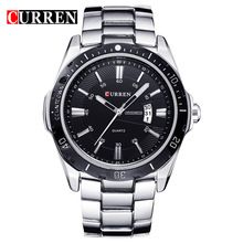 New2016 curren relógios homens Top marca de moda relógio de quartzo relógio masculino relogio mascul