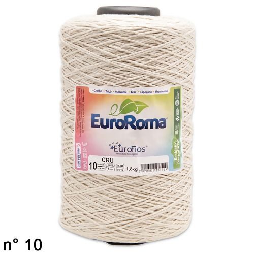 Barbante EuroRoma CRU N°10 - 1,8 Kg