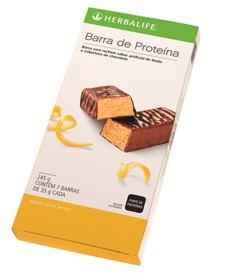 Barras de Proteína Citrus Lemon Caixa com 7 barras 245 g = Cod 0031