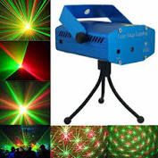 Mini Laser Led Projetor Raio Holografico Dj