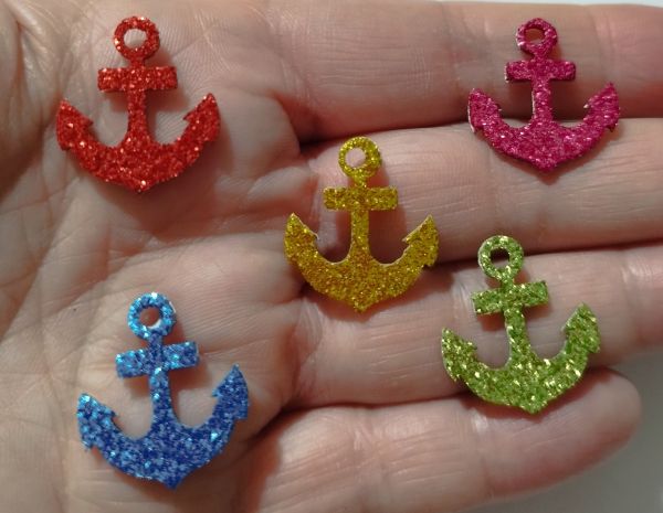 Âncora Colorida (120 Adesivos)