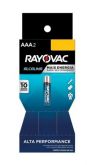 Pilha AAA Alcalina Leve 4 Pague 3 20324 Rayovac - 4UN