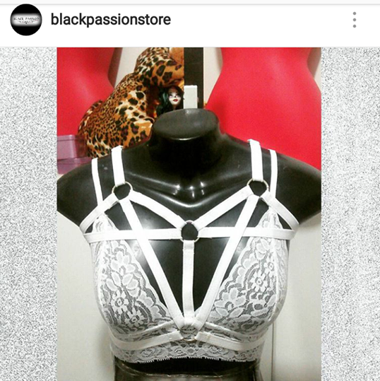 Conjunto Lace bralette + arreio