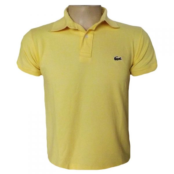 CAMISA MASCULINA POLO LACOSTE AMAELO
