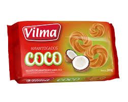 BISCOITO AMANTEIGADO VILMA COCO 300GRS
