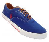 Tênis Polo Ralph Lauren Vaugh Azul royal e Vermelho MIX12172